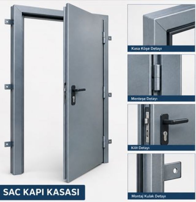 Sac Kapı Kasası İmalatında Doğru Ölçü, Sağlam Malzeme ve Profesyonel Montajın Önemi